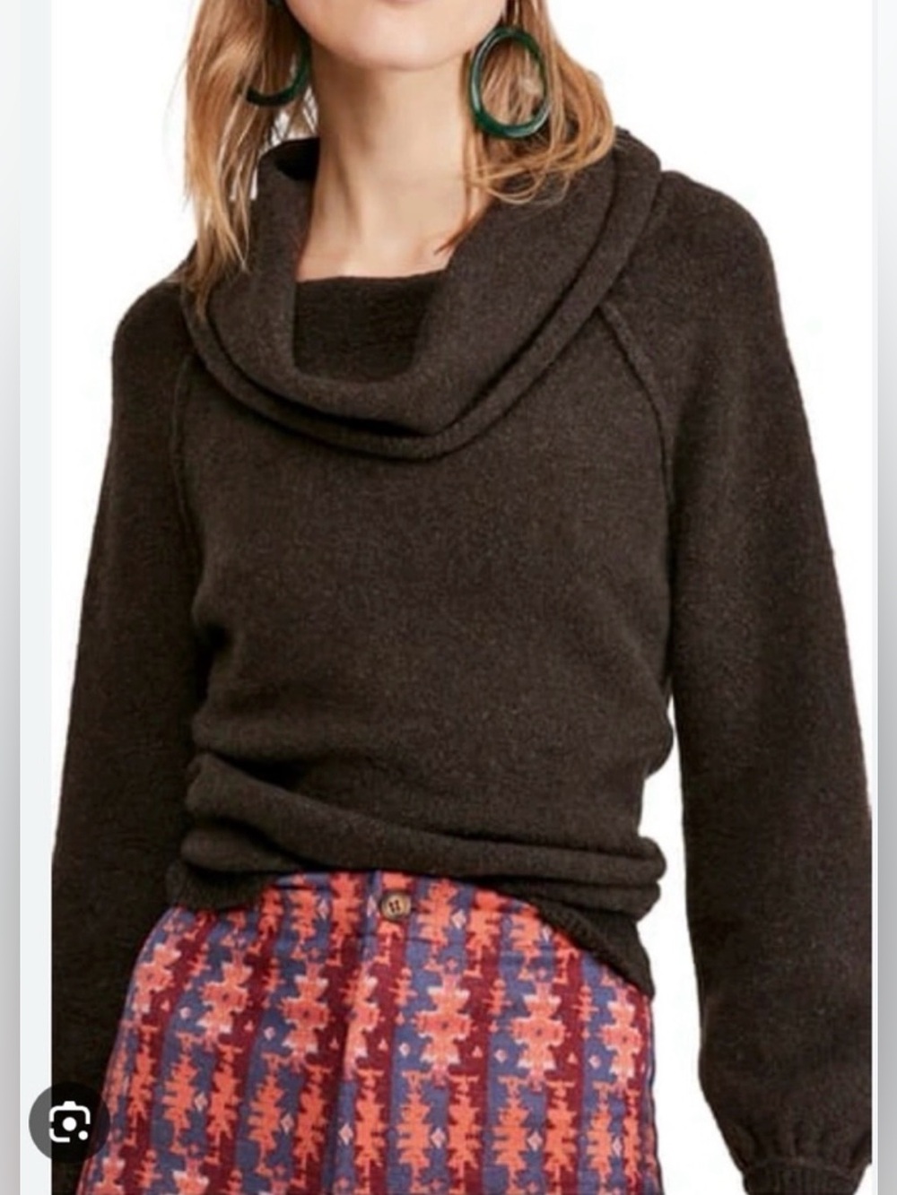 Free People Echo Beach Oversized Knit Sweater